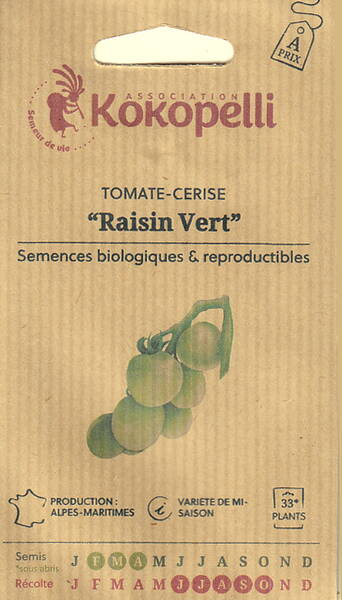 Tomat "Raisin Vert"
